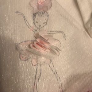 Baby Biscotti size 24 month girls dress. Brand new with ballerina dolls on front